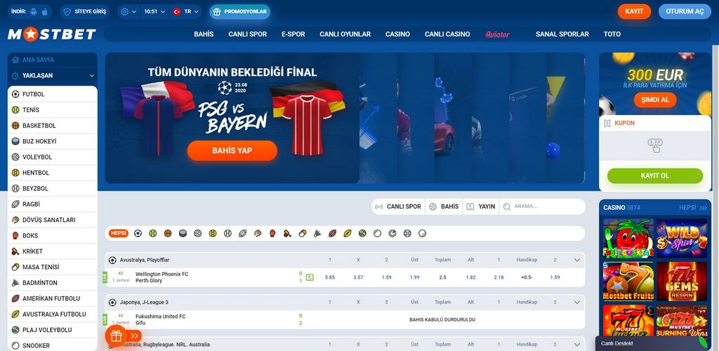 Mostbet sports betting in Bangladesh