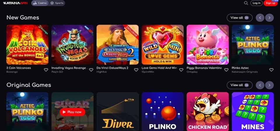 Table Games at Katana Spin Casino 5
