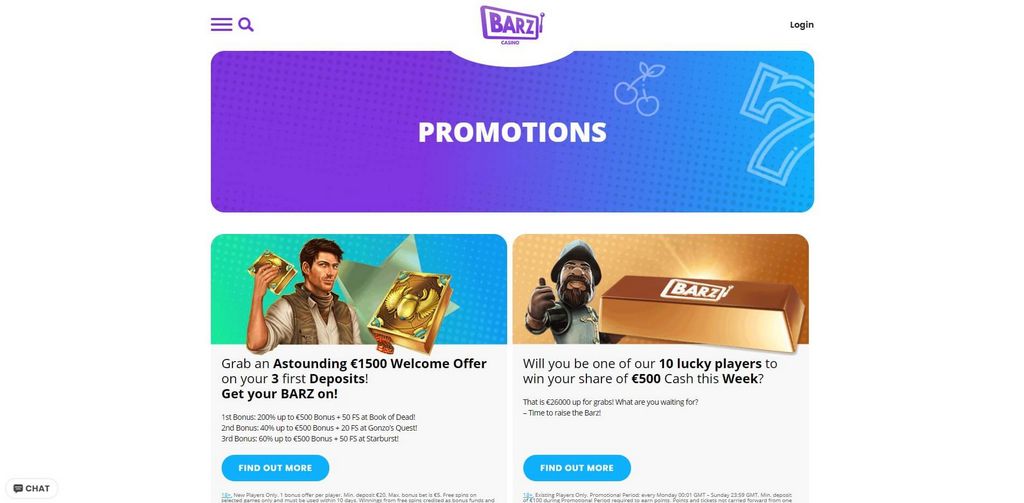 Barz Online casino for 2025